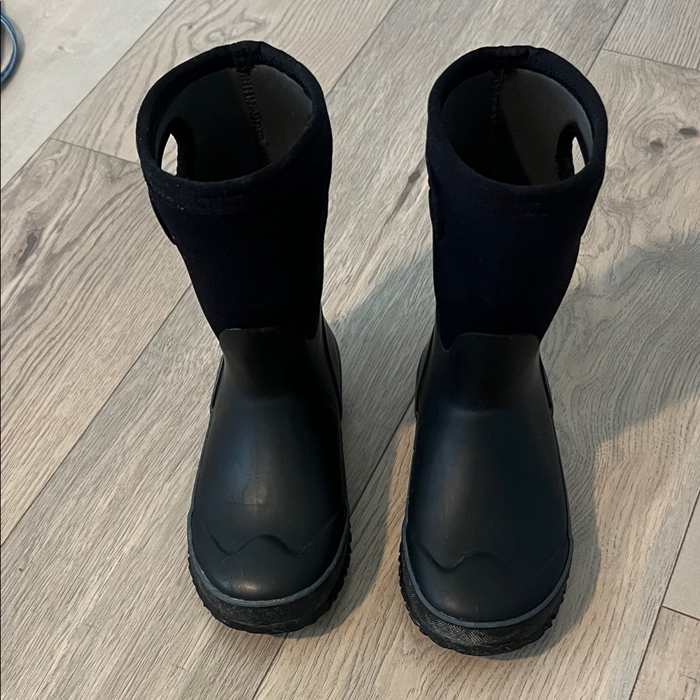 Kids' Black Rain Boots